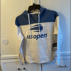 US Open Hoodie Lounge Top Sweat Shirt Size S NWT
